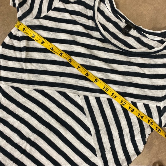 J Crew Blue and white tee shirt top size small - Picture 10 of 14